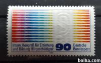 izobraževanje gluhih - Nemčija 1980 - Mi 1053 - čista znamka (Rafl01)