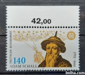 J. A. S. von Bell - Nemčija 1992 - Mi 1607 - čista znamka (Rafl01)