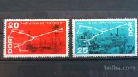 kemična industrija - DDR 1966 - Mi 1227/1228 - serija, čiste (Rafl01)
