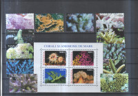 KORALE - Tuvalu, Romunija, nežigosano** - (msmk)