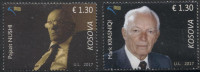 KOSOVO 2017 ZNANE OSEBNOSTI ** Mi 407/408 ** serija (HV-119)
