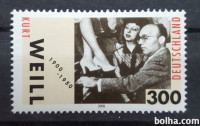 Kurt Weill - Nemčija 2000 - Mi 2100 - čista znamka (Rafl01)