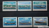 ladje - Romunija 1979 - Mi 3613/3618 - serija, čiste (Rafl01)