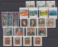 LIECHTENSTEIN - 6 kompletnih serij - umetnost