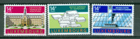 Luksemburg 1992 arhitektura II serija MNH**