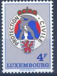 LUXEMBOURG,CIVILNA ZAŠČITA 1975, ČISTE ZNAMKE-DEAN 1953