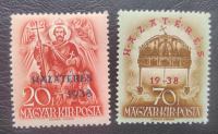Madžarska 1938 celotna nežigosana serija na temo krščanstvo
