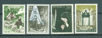 Monako 1958 vera Lurd serija MNH**