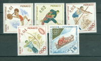 Monako 1964 šport olimpijske igre serija MNH**