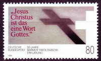 NEMČIJA 1984 KATOLIŠKI DAN RELIGIJA ** Mi 1214 ** znamka (16)