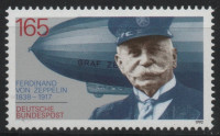 NEMČIJA 1992 ZEPPELIN LETALSTVO ** Mi 1597 ** znamka (14)