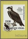 NEMČIJA DDR 1982 - Ptice ujede Maximum carta