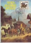 NEMČIJA - JUBILEJNI PLAKAT, SLIKA- 500 LET POŠTE, . 300x21. (msmk)