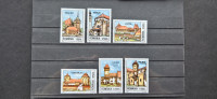 Nemški gradovi - Romunija 2002 - Mi 5649/5654 - serija, čiste (Rafl01)