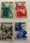 Nizozemska,1932 celotna serija, cvetje, rože, železnice, Michel 300 €