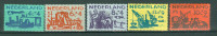 Nizozemska 1959 ladje pristanišče serija MNH** 7% Michela