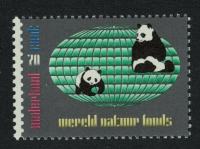 NIZOZEMSKA 1984 WWF PANDA ŽIVALI ** Mi 1257 ** znamka (94)