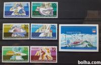 olimpijske igre - DDR 1975 - Mi 2099/2104 in B 43 - čiste (Rafl01)