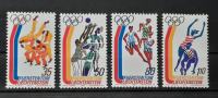 olimpijske igre - Liechtenstein 1976 - Mi 651/654 - čiste (Rafl01)