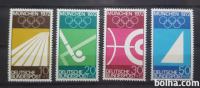 olimpijske igre - Nemčija 1969 - Mi 587/590 - serija, čiste (Rafl01)