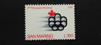 olimpijske igre - San Marino 1976 - Mi 1118 - čista znamka (Rafl01)