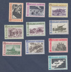 Poljska 1968 - 25. obletnica vojske - kompletna serija, čista