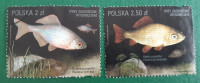 Poljska 2016 Ribe žigosani znamki