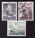 POLJSKA, LADJE, JADRNICE  1952