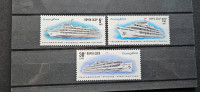 potniške ladje - Rusija 1987 - Mi 5714/5716 -serija, čiste (Rafl01)