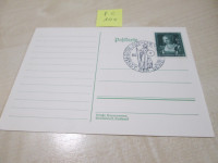 PRODAM DOPISNICO REICH-ZNAMKA -ŽIG  PRVI DAN