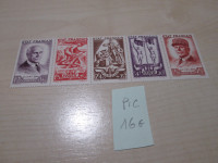 PRODAM KOMPL SERIJO ZNAMK FRANCIJE ČISTE MNH-V TRAKU
