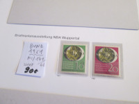 PRODAM KOMPL SERIJO ZNAMK NEMČIJE-BUND-1951-ČISTE-MNH