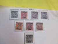 PRODAM KOMPL SERIJO ZNAMK REICH-ŽIGOSANE-1920 MI-57-64-KAT MICH 36E