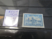 PRODAM SAMOST ZNAMKO REICH-1930- ŽIGOSANO