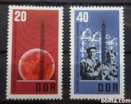radiotelevizija - DDR 1965 - Mi 1111/1112 - serija, čiste (Rafl01)
