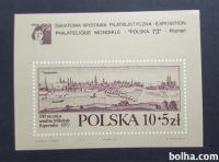 razstava znamk - Poljska 1973 - Mi B 55 - blok, čist (Rafl01)