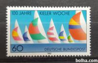 regata Kiel - Nemčija 1982 - Mi 1132 - čista znamka (Rafl01)