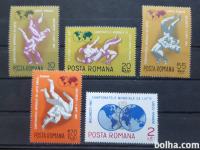 rokoborba - Romunija 1967 - Mi 2613/2617 - serija, čiste (Rafl01)