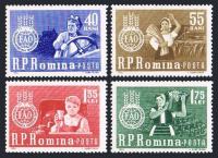 ROMUNIJA 1963 BOJ PROTI LAKOTI OTROCI ** Mi 2126/2129 ** serija (77)
