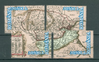 Romunija 2003 zgodovina zemljevid Romunija serija MNH**