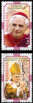 ROMUNIJA 2005 PAPEŽ BENEDIKT XVI RELIGIJA ** Mi 5972/73 ** serija (69)