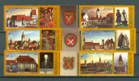 Romunija 2007 zgodovina stara mesta serija MNH**