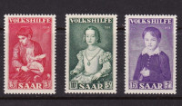 SAAR 1954 OTROCI ZDRAVJE ** Mi 354/356 ** serija (14)