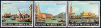 SAN MARINO 1971 UMETNOST BENETKE CANALETTO ** Mi 972/74 serija (17-18)
