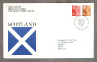 Škotska 1976 QEII. FDC (ovitek prvega dne) 10.10.1976