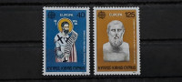 slavne osebnosti - Ciper 1980 - Mi 520/521 - serija, čiste (Rafl01)