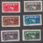 SLOVAŠKA 1942 - izobraževanje - kompletna serija, čista