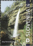 Slovenija 583 slap Peričnik nežigosana ** (max)