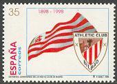 ŠPANIJA nogomet - NK ATLETICO Bilbao 1998 nežigosana znamka