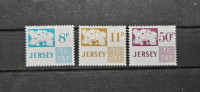 številke, zemljevid - Jersey 1975 - Mi P 18/20 -serija, čiste (Rafl01)